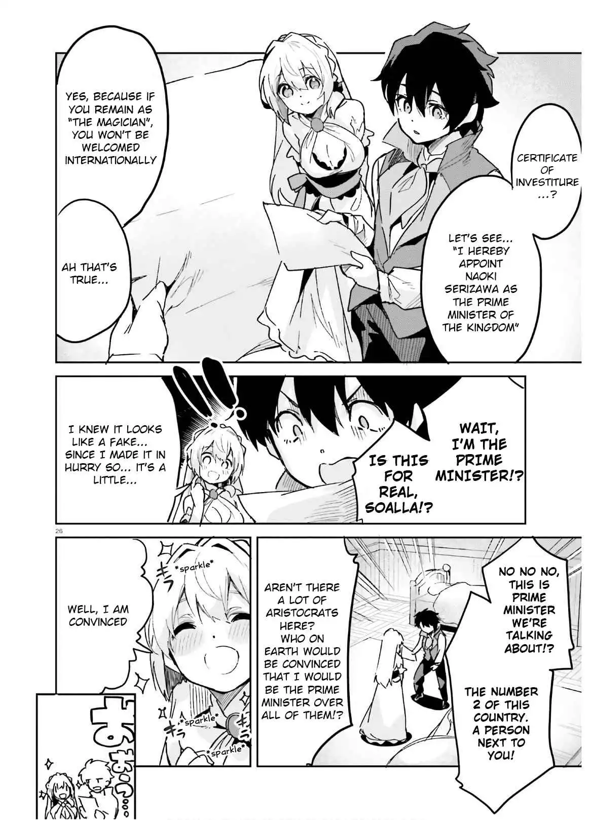 Suuji de Sukuu! Jyakushou Kokka Manga Chapter 12 26